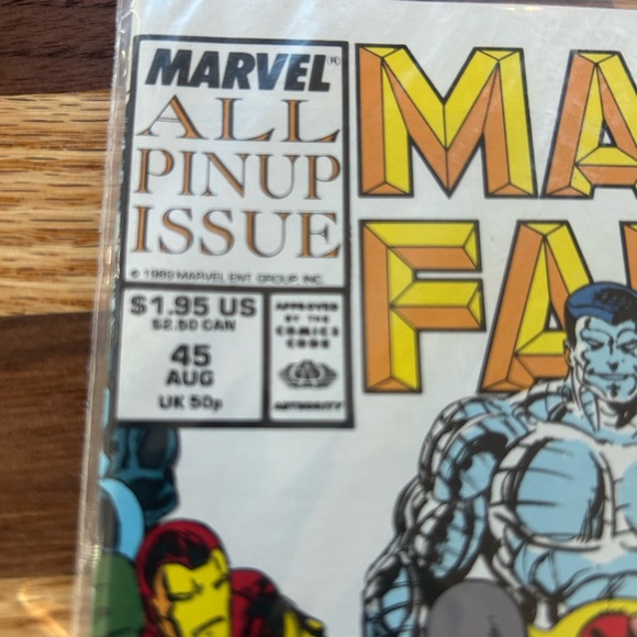 Marvel Fanfare - All Pin Up Issue.  #45 - Published in 1989 - Fabulous Graphics - Picture 6 of 9